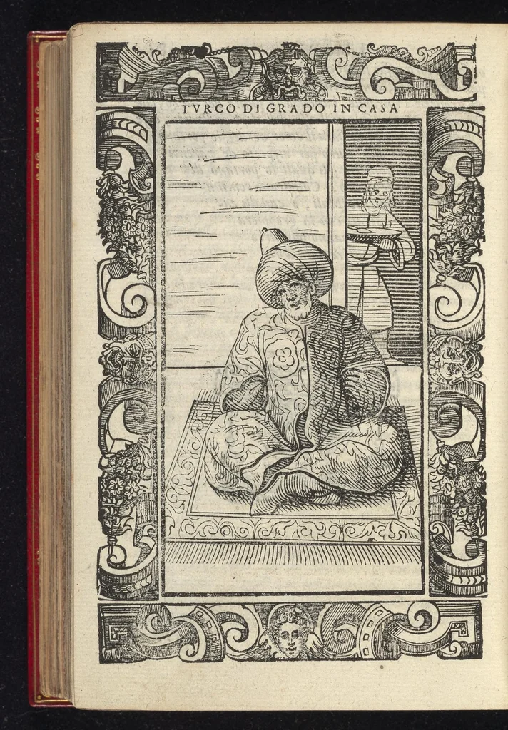 An illustration from De gli habiti antichi et moderni di diuerse parti del mondo libri dve, 1590, leaf 815