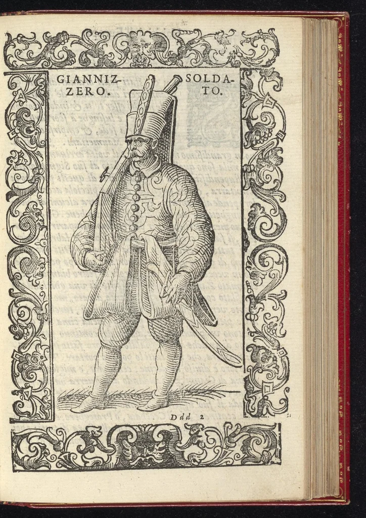 An illustration from De gli habiti antichi et moderni di diuerse parti del mondo libri dve, 1590, leaf 824