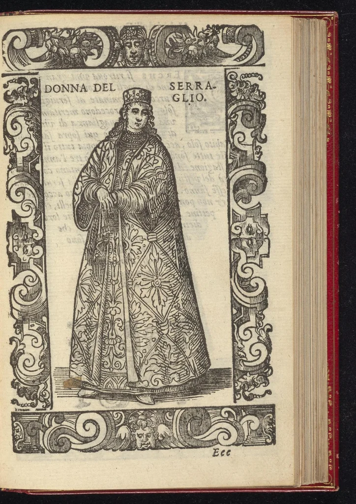 An illustration from De gli habiti antichi et moderni di diuerse parti del mondo libri dve, 1590, leaf 838