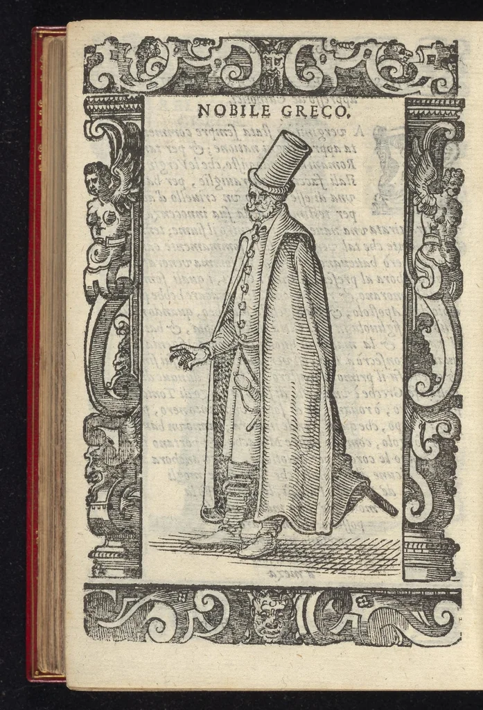 An illustration from De gli habiti antichi et moderni di diuerse parti del mondo libri dve, 1590, leaf 887