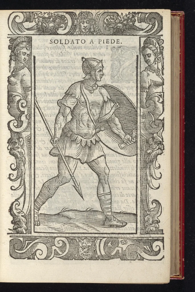 An illustration from De gli habiti antichi et moderni di diuerse parti del mondo libri dve, 1590, leaf 96