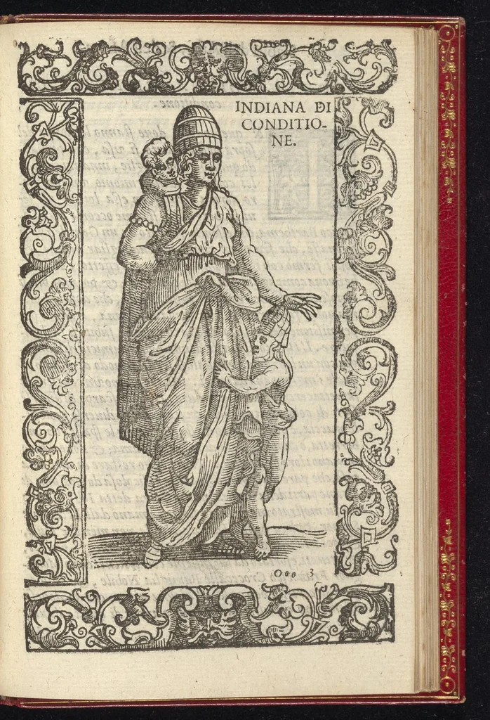 An illustration from De gli habiti antichi et moderni di diuerse parti del mondo libri dve, 1590, leaf 986