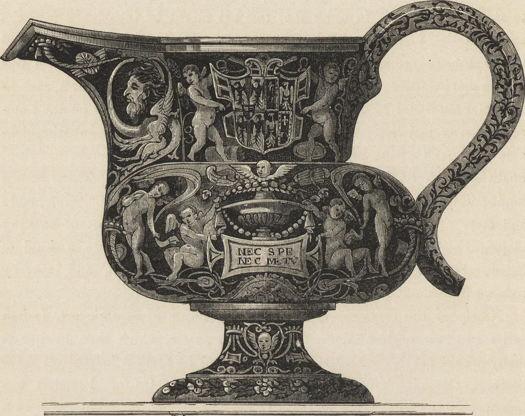 An illustration from The arts in the middle ages, and at the period of the renaissance, 1870, leaf 107
