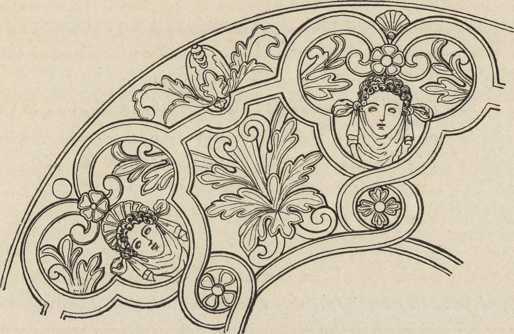 An illustration from The arts in the middle ages, and at the period of the renaissance, 1870, leaf 108