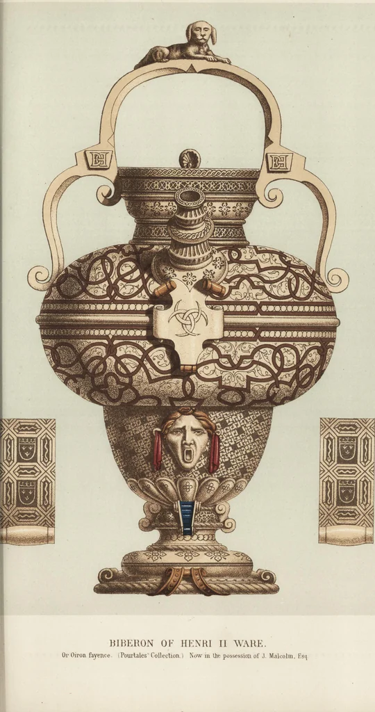 An illustration from The arts in the middle ages, and at the period of the renaissance, 1870, leaf 112