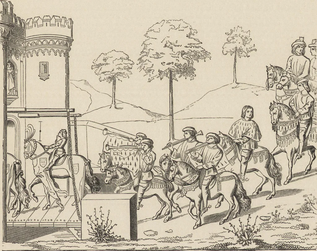 An illustration from The arts in the middle ages, and at the period of the renaissance, 1870, leaf 164
