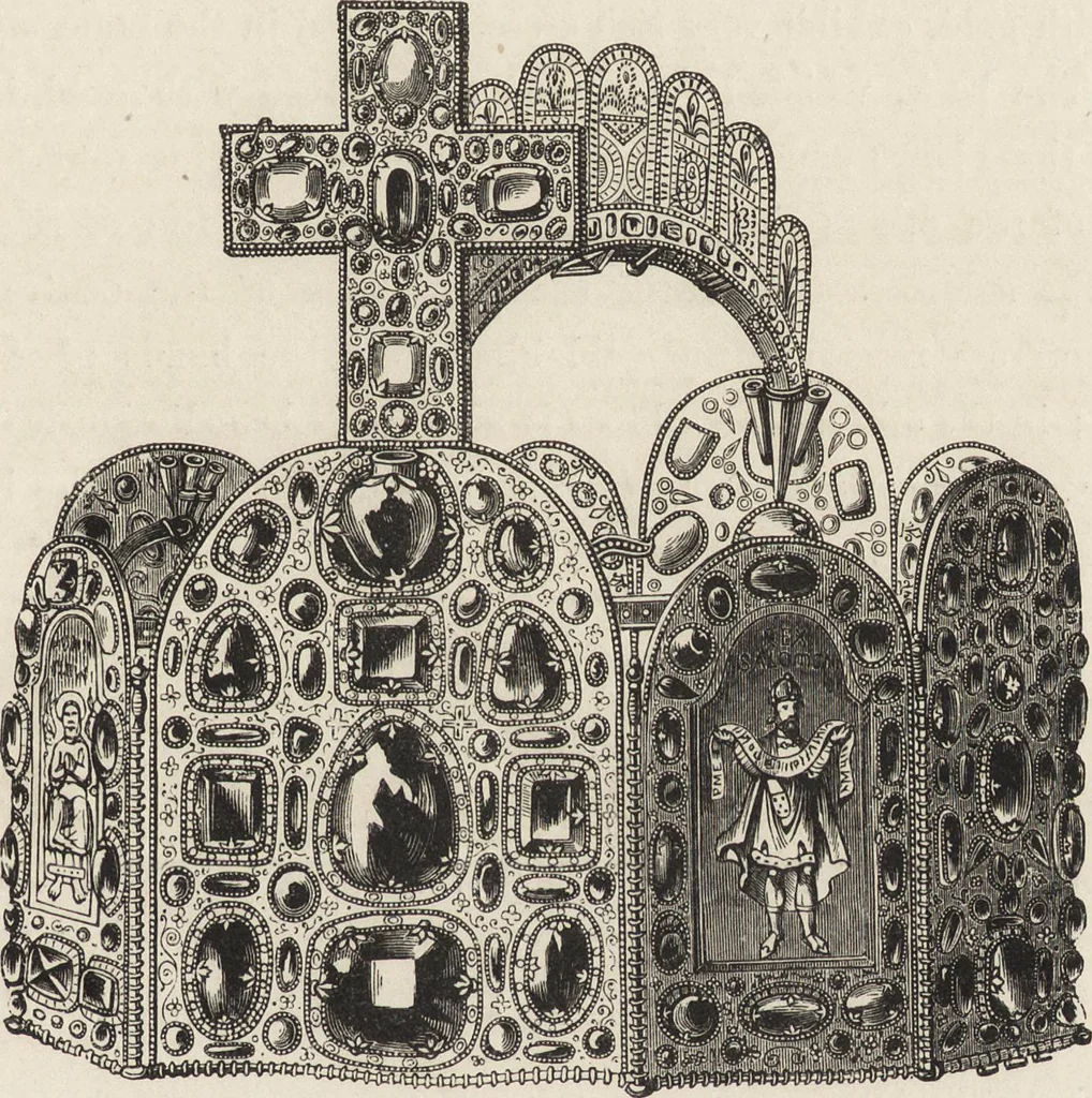 An illustration from The arts in the middle ages, and at the period of the renaissance, 1870, leaf 188