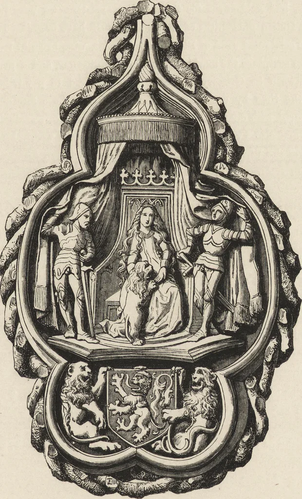 An illustration from The arts in the middle ages, and at the period of the renaissance, 1870, leaf 206