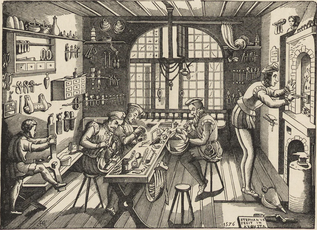 An illustration from The arts in the middle ages, and at the period of the renaissance, 1870, leaf 223