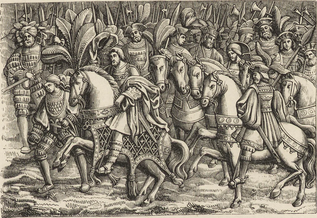 An illustration from The arts in the middle ages, and at the period of the renaissance, 1870, leaf 454
