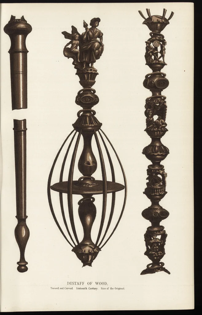An illustration from The arts in the middle ages, and at the period of the renaissance, 1870, leaf 52