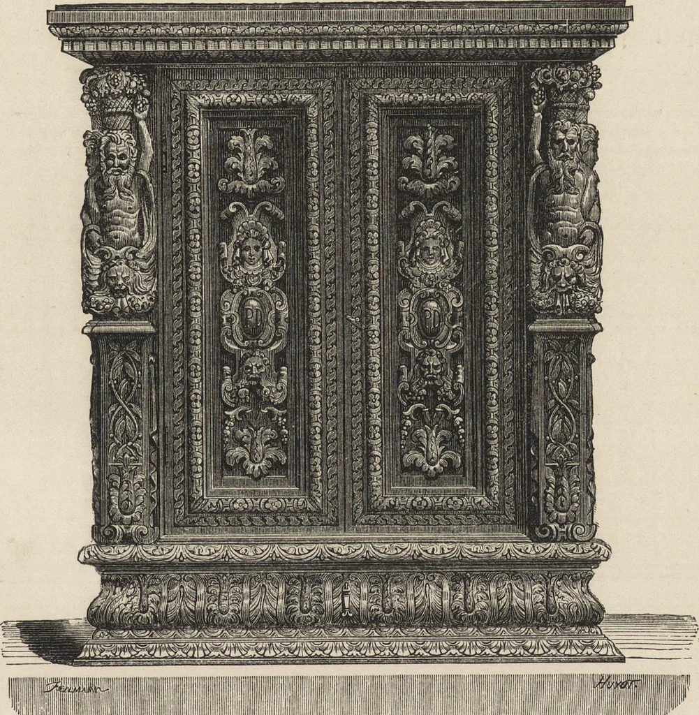 An illustration from The arts in the middle ages, and at the period of the renaissance, 1870, leaf 54