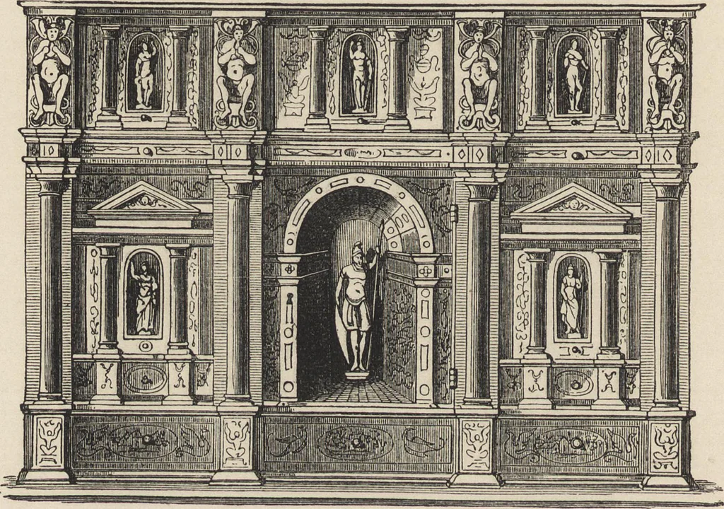An illustration from The arts in the middle ages, and at the period of the renaissance, 1870, leaf 55