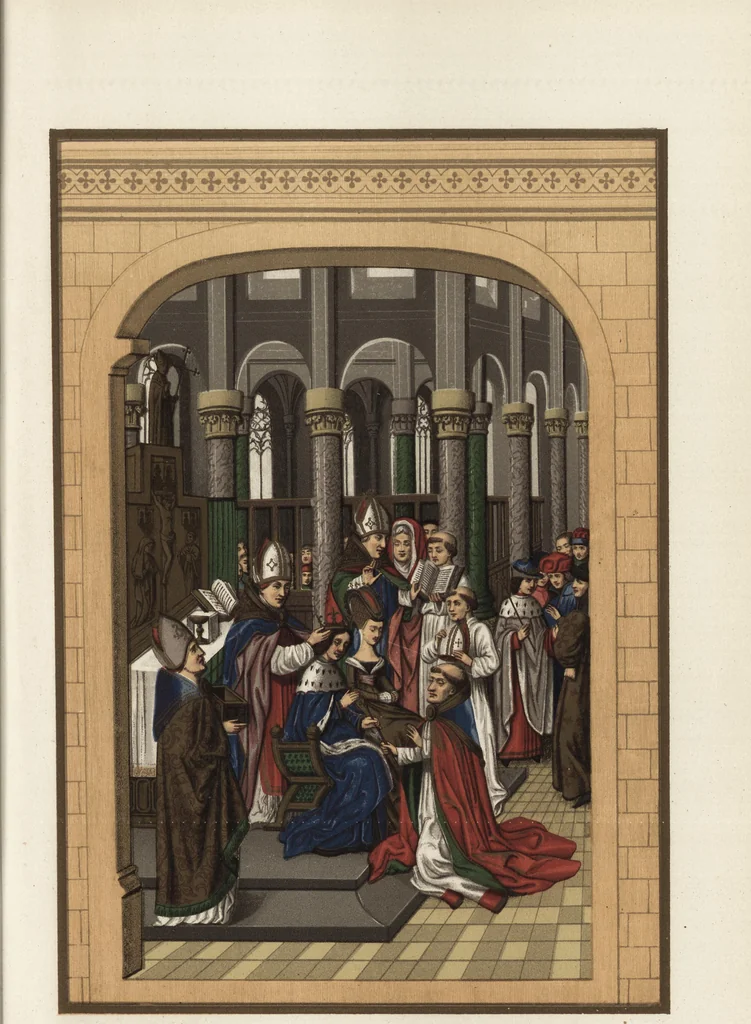 An illustration from The arts in the middle ages, and at the period of the renaissance, 1870, leaf 556