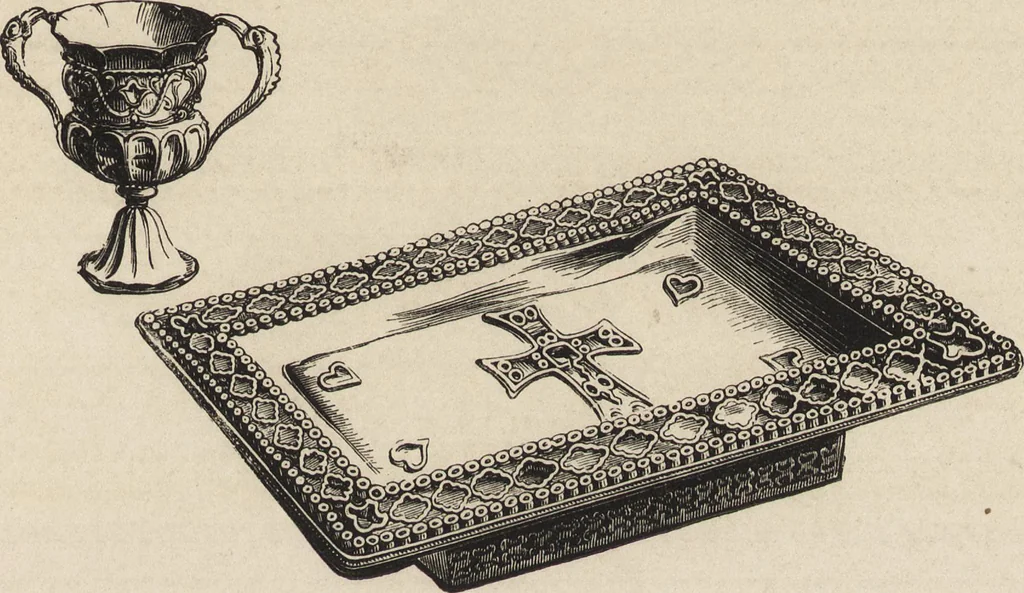 An illustration from The arts in the middle ages, and at the period of the renaissance, 1870, leaf 64