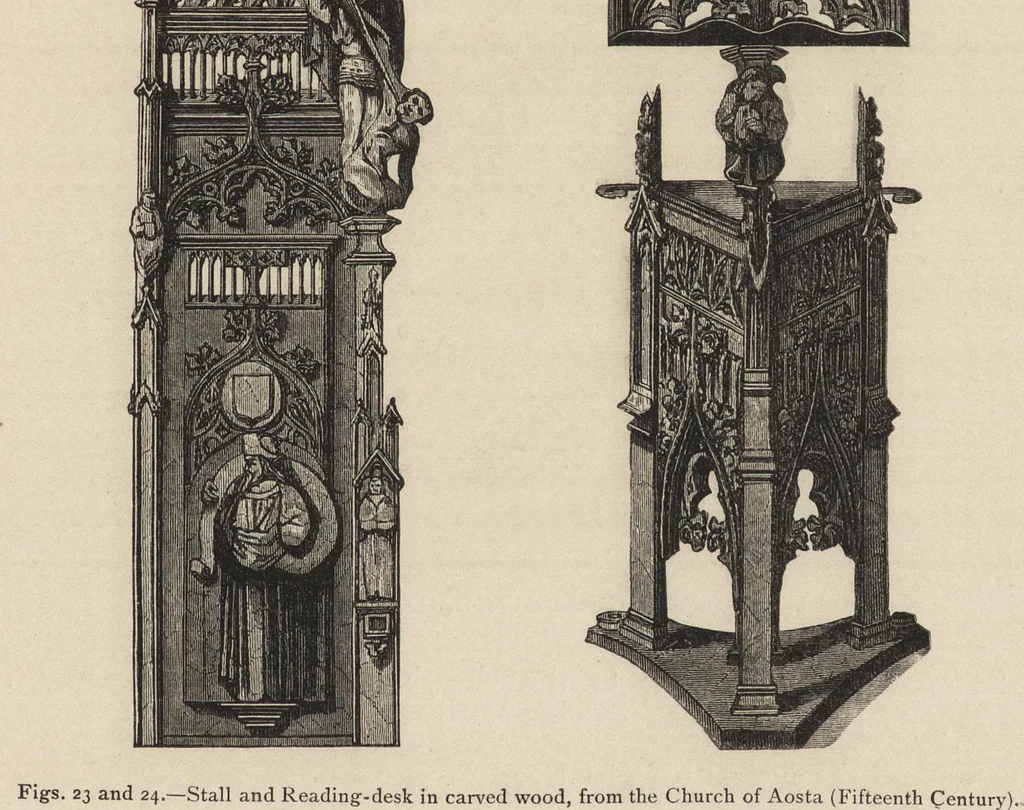 An illustration from The arts in the middle ages, and at the period of the renaissance, 1870, leaf 66