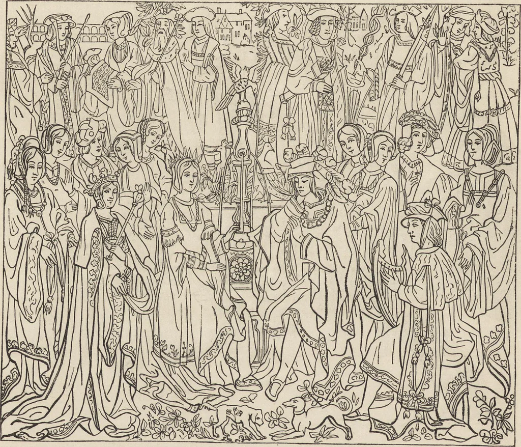 An illustration from The arts in the middle ages, and at the period of the renaissance, 1870, leaf 79