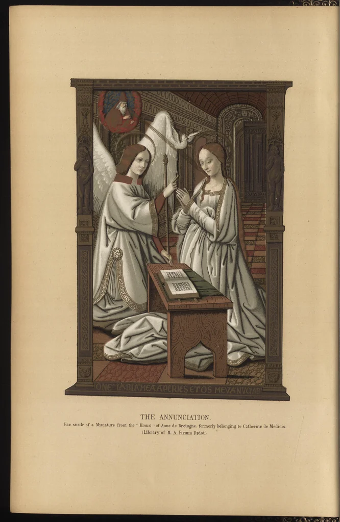 An illustration from The arts in the middle ages, and at the period of the renaissance, 1870, leaf 9