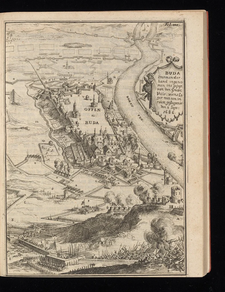 An illustration from Hollandtsche Mercurius : behelzende het ghedenckweerdighste in Christenrijck voor-ghevallen, binnen 't gantsche jaer .., 1650, leaf 210