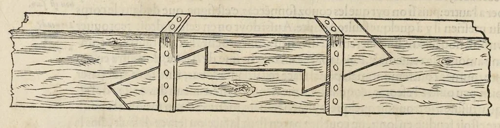 An illustration from L'architecture et art de bien bastir, diuisée en dix liures, 1553, leaf 119