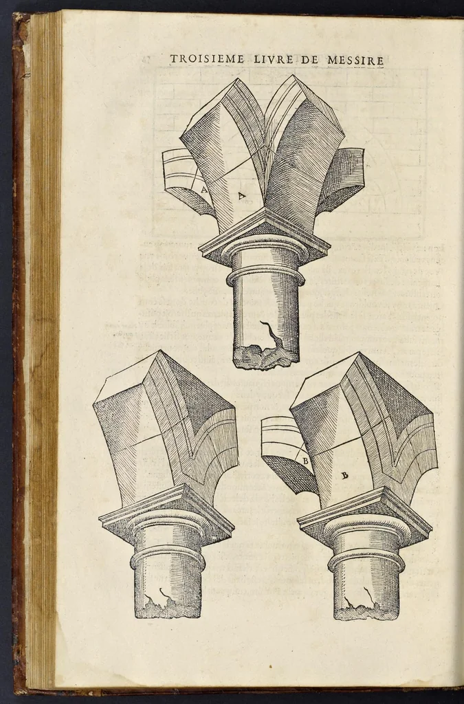 An illustration from L'architecture et art de bien bastir, diuisée en dix liures, 1553, leaf 123