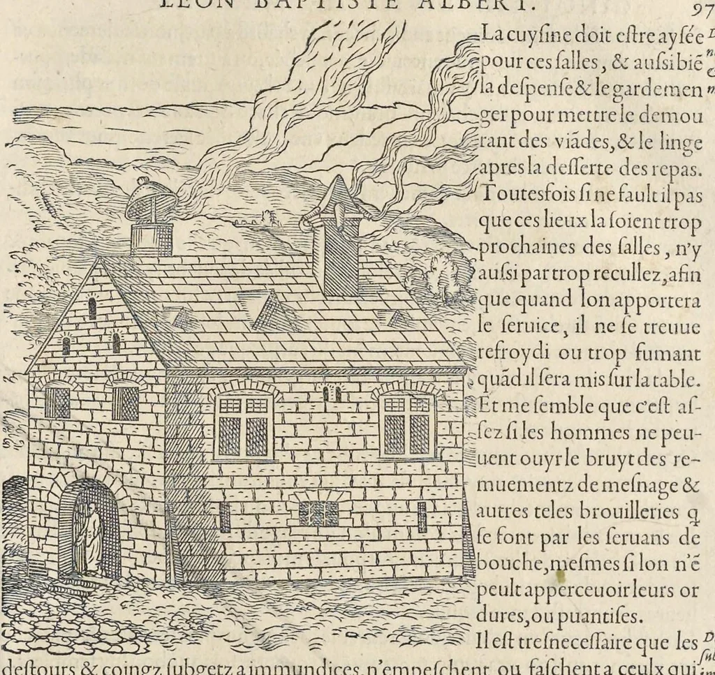 An illustration from L'architecture et art de bien bastir, diuisée en dix liures, 1553, leaf 212