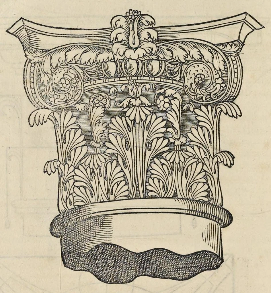 An illustration from L'architecture et art de bien bastir, diuisée en dix liures, 1553, leaf 289