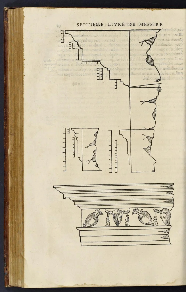 An illustration from L'architecture et art de bien bastir, diuisée en dix liures, 1553, leaf 295