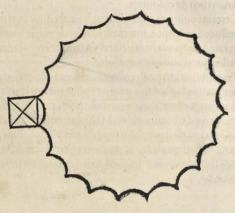 An illustration from L'architecture et art de bien bastir, diuisée en dix liures, 1553, leaf 298