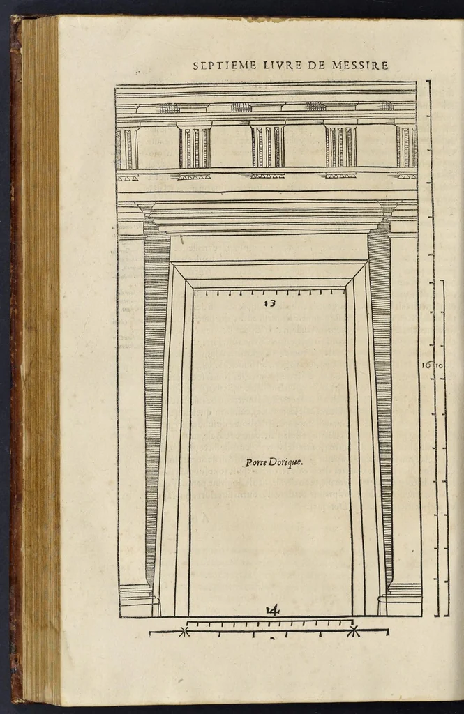 An illustration from L'architecture et art de bien bastir, diuisée en dix liures, 1553, leaf 307