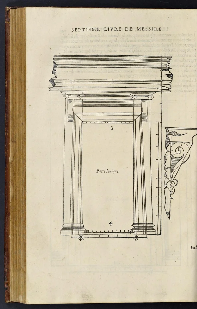 An illustration from L'architecture et art de bien bastir, diuisée en dix liures, 1553, leaf 309