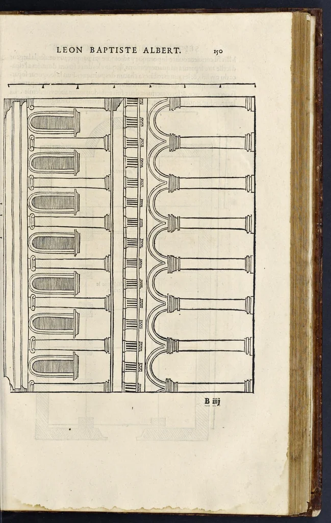 An illustration from L'architecture et art de bien bastir, diuisée en dix liures, 1553, leaf 318