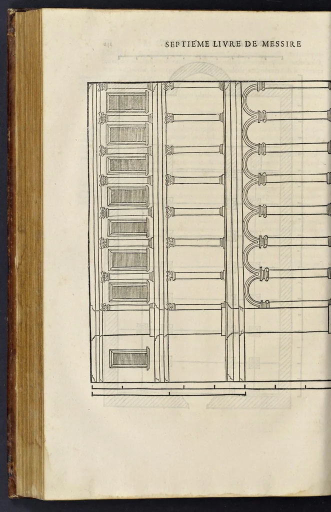 An illustration from L'architecture et art de bien bastir, diuisée en dix liures, 1553, leaf 323