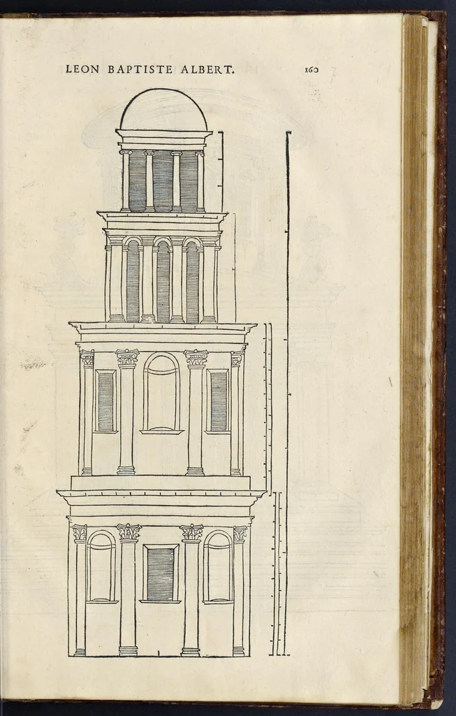 An illustration from L'architecture et art de bien bastir, diuisée en dix liures, 1553, leaf 354