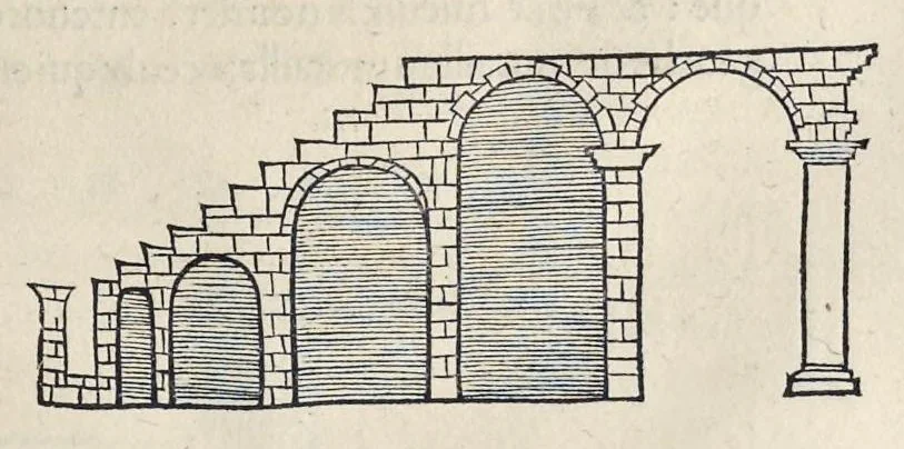 An illustration from L'architecture et art de bien bastir, diuisée en dix liures, 1553, leaf 378