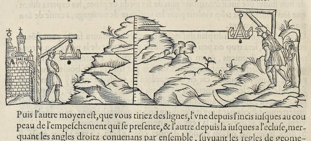 An illustration from L'architecture et art de bien bastir, diuisée en dix liures, 1553, leaf 447