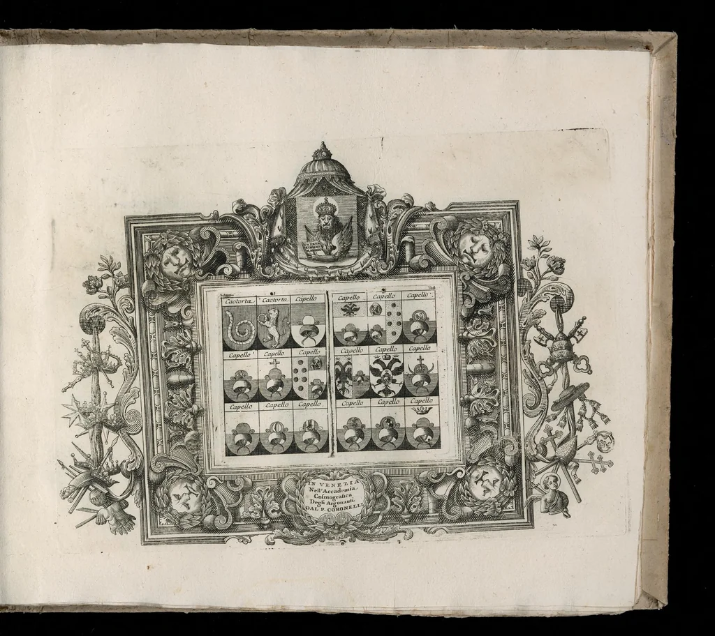 An illustration from Blasoni dello stato veneto, 1600, leaf 38