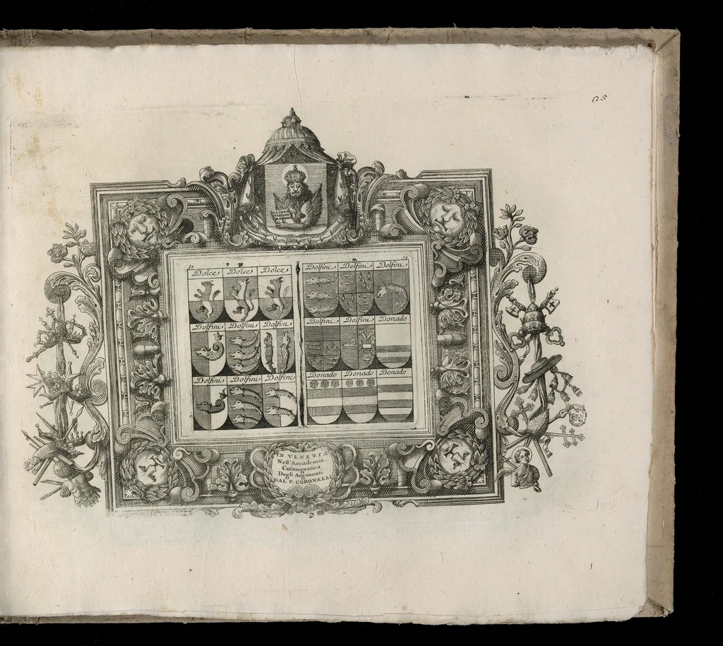 An illustration from Blasoni dello stato veneto, 1600, leaf 52
