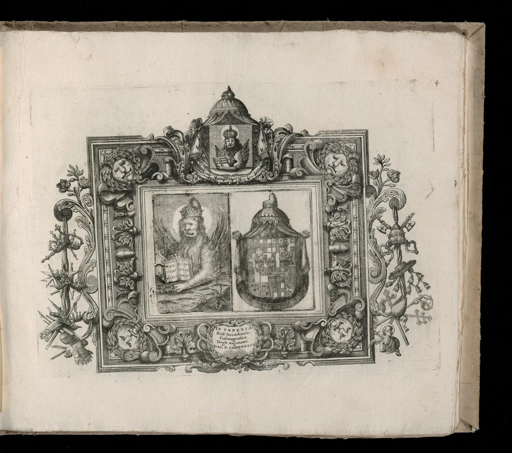 An illustration from Blasoni dello stato veneto, 1600, leaf 8