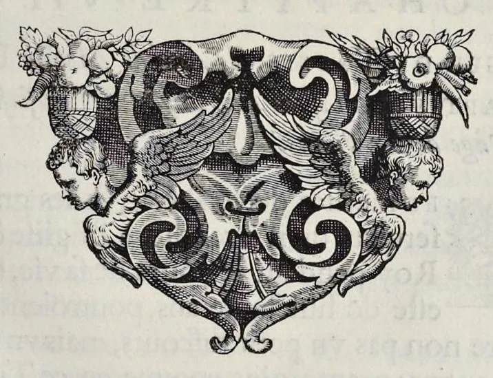 An illustration from Les marques d'honneur de la maison de Tassis, 1645, leaf 102