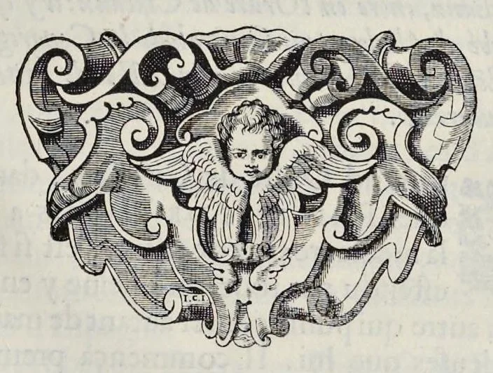 An illustration from Les marques d'honneur de la maison de Tassis, 1645, leaf 236