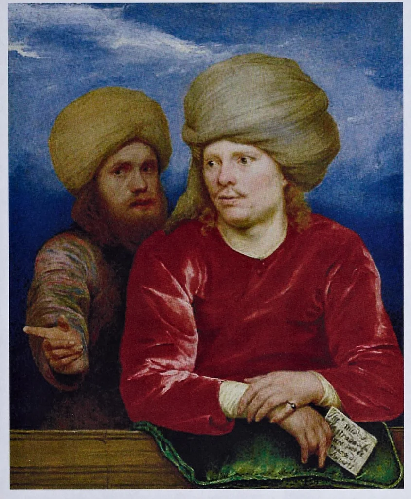 An illustration from Les marques d'honneur de la maison de Tassis, 1645, leaf 304