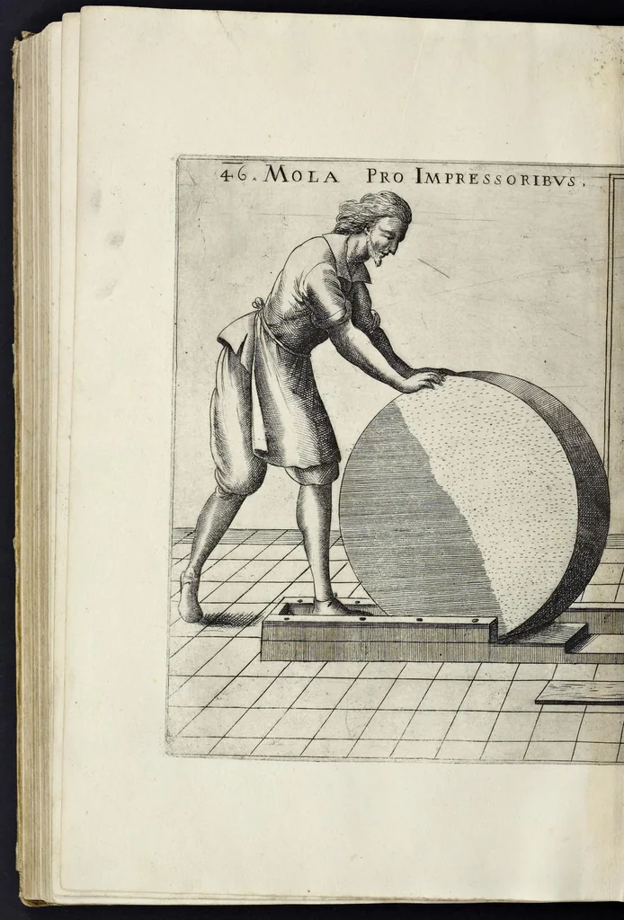 An illustration from Machinae novae Favsti Verantii siceni, 1595, leaf 247