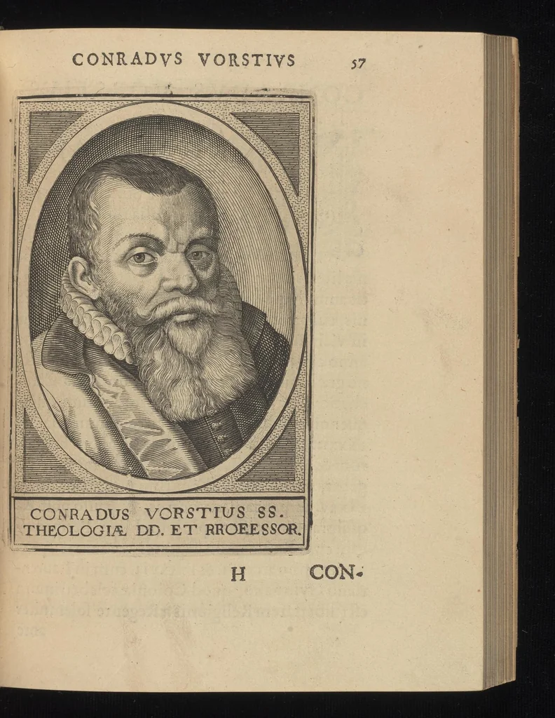 An illustration from Illustrium Hollandiae & VVestfrisiae ordinum alma Academia Leidensis, 1614, leaf 128