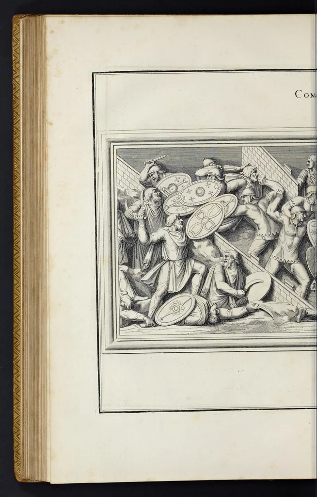 An illustration from L'antiquité expliquée et représentée en figures ..., 1719, leaf 271