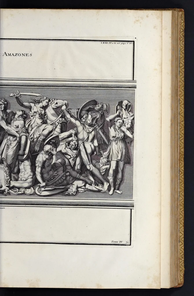 An illustration from L'antiquité expliquée et représentée en figures ..., 1719, leaf 322