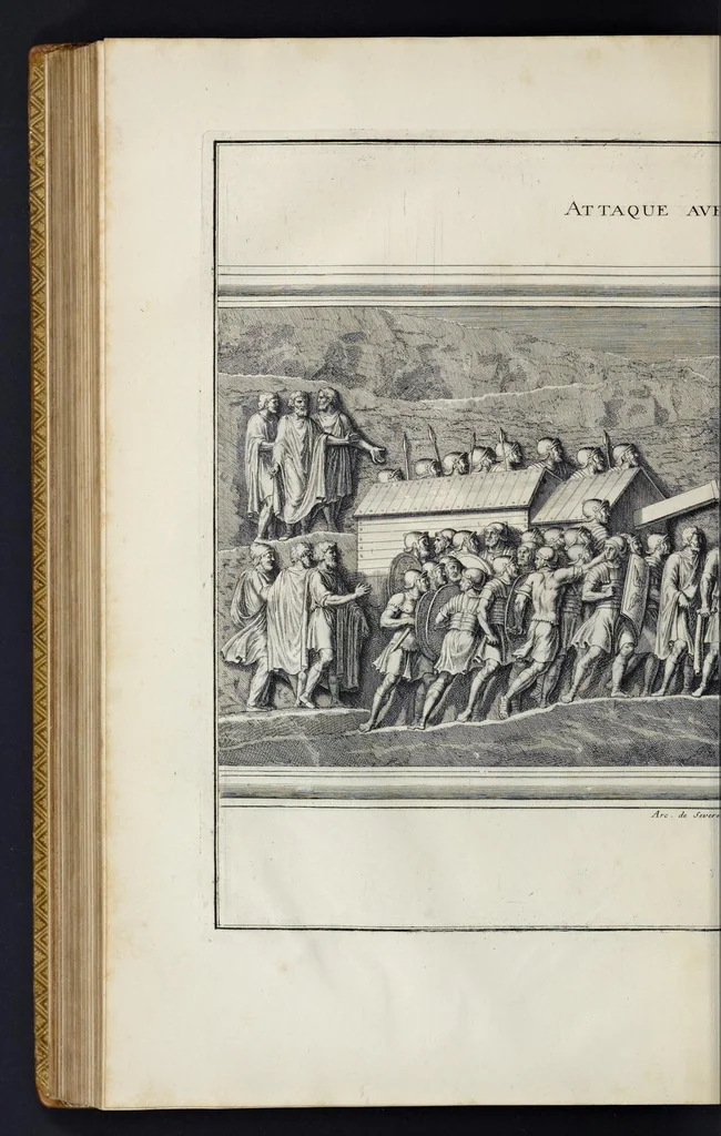 An illustration from L'antiquité expliquée et représentée en figures ..., 1719, leaf 371