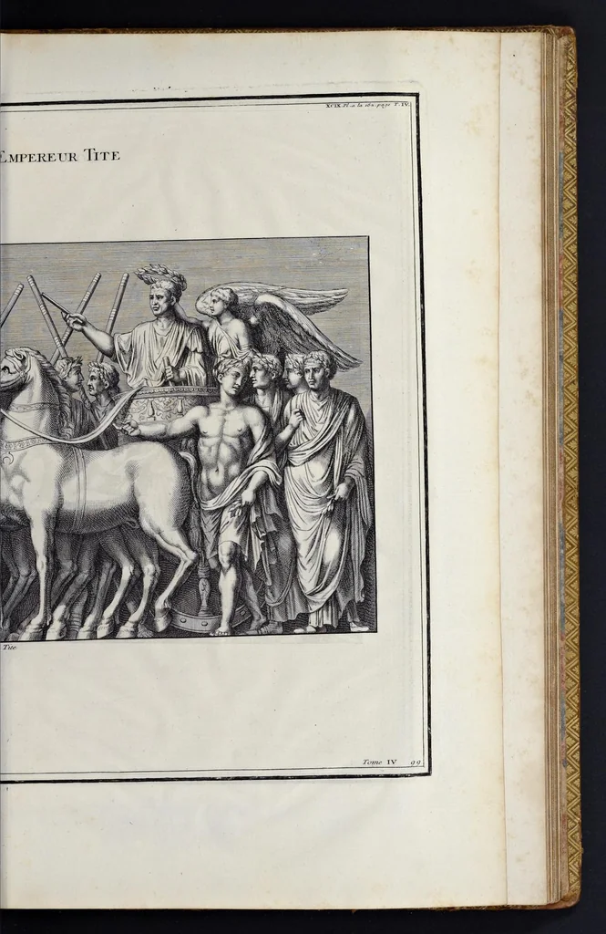 An illustration from L'antiquité expliquée et représentée en figures ..., 1719, leaf 438