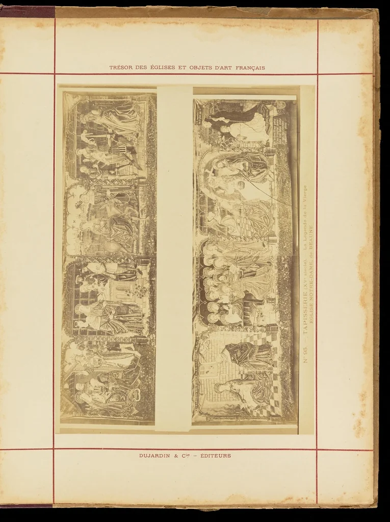 An illustration from Trésor des églises et objets d'art français appartenant aux musées exposés en 1889 au palais du Trocadéro, 1889, leaf 36