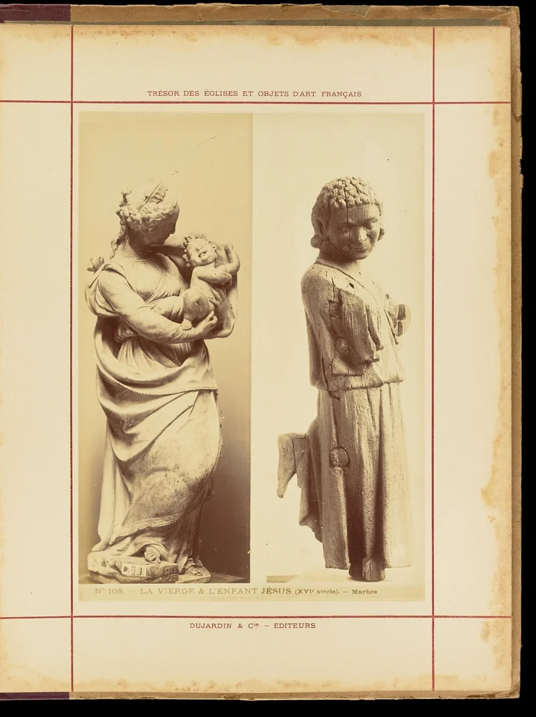 An illustration from Trésor des églises et objets d'art français appartenant aux musées exposés en 1889 au palais du Trocadéro, 1889, leaf 62